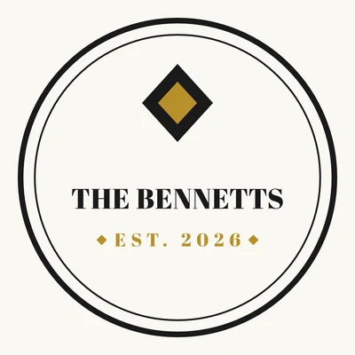 The Bennetts — wedding logo design