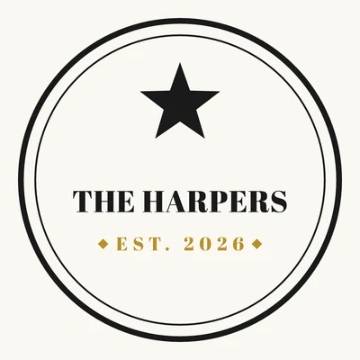 The Harpers — wedding logo design