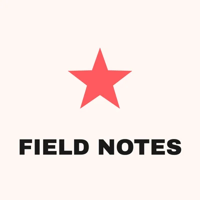 Field Notes — YouTube channel logo design