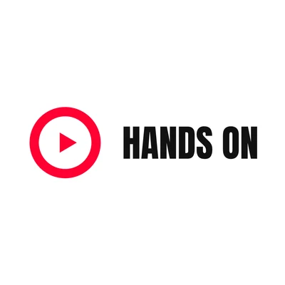 Hands On — YouTube channel logo design